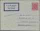 China - Besonderheiten: 1949, Airletter Sheet 15c. Red Written At Montreal 4 Nov. 1949 With Comprehe - Sonstige & Ohne Zuordnung