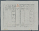 China - Taiwan (Formosa): 1886 (ca.), Telegram Receipt On Laid Paper, Unused Mint. - Sonstige & Ohne Zuordnung