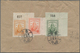 China - Taiwan (Formosa): 1947, Presidents Birthday $1, $2, $7 With Definitives $20 (2), $200 Tied " - Other & Unclassified