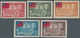 China - Taiwan (Formosa): 1952, President 2nd Anniversary Cpl. Set, Imperforated, Unused No Gum As I - Autres & Non Classés
