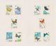 China - Volksrepublik: 1963, Butterflies, Both Sets Within Presentation Folder With Coloured Cover " - Other & Unclassified