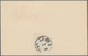 Delcampe - Japanische Post In China: 1908, Two Staionery Cards With Additional Franking And One Card Letter Eac - 1943-45 Shanghai & Nanjing