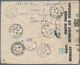 Japanische Besetzung  WK II - China - Zentralchina / Central China: 1940, $4.90 Franking Tied "SHANG - 1943-45 Shanghai & Nanjing