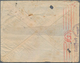 Japanische Besetzung  WK II - China - Zentralchina / Central China: 1941, Censored Cover + Contents - 1943-45 Shanghai & Nanjing