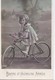 Carte 1910 BONNE ET HEUREUSE ANNEE VELO BICYCLETTE FILLETTE - Cyclisme