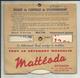 84 . AVIGNON . DISQUE DE CONTROLE DE STATIONNEMENT . PUB POUR LE MAGASIN "  MATTEODA " - Coches