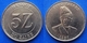 ZAIRE - 5 Zaires 1987 KM# 14 Republic (1971-1997) - Edelweiss Coins - Zaïre (1971-97)