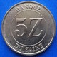 ZAIRE - 5 Zaires 1987 KM# 14 Republic (1971-1997) - Edelweiss Coins - Zaïre (1971-97)