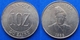 ZAIRE - 10 Zaires 1988 KM# 19 Republic (1971-1997) - Edelweiss Coins - Zaïre (1971-97)