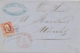 Nederland - 1861 - 10 Cent Willem III, 1e Emissie Op Complete Vouwbrief Van Roermond Naar Utrecht - Brieven En Documenten