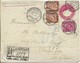 R-envelop Van 23.1.04 Van Grand Hotel Continental Caïro Naar Brussel - 1866-1914 Ägypten Khediva