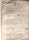 Acte Notarial Notaire Cachet Généralité Poitiers Trois Sols Maisonneuve Ste Hermine 4 P. 1759 - Cachets Généralité