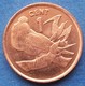 KIRIBATI - 1 Cent 1992 "Christmas Island Frigate Bird" KM# 1 - Edelweiss Coins - Kiribati