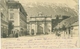 Innsbruck 1900; Triumphpforte (mit Nordkette) - Gelaufen. (Römmler & Jonas - Dresden) - Innsbruck