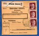 Colis Postal  -  Départ Dettweiler  -21/11/1943 - Lettres & Documents