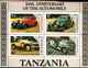 90455) Tanzania - 100 Anni Automobile Blocco 53 Post Fresco 1986-MNH** - Tanzania (1964-...)