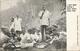 A HAPPY GROUP NJOYING A HEARTY REPAST, SIERRA LEONE.  (scan Verso). - Sierra Leone