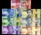 Indonesia Complete Set Of Banknotes 2016 UNC - Indonésie