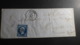 FRANCE   LETTRE ENVELOPPE  AVIGNON  9 OCTOBRE 1863  POUR MONTPELLIER - 1862 Napoléon III