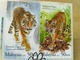 Malaysia FDC 2010 Set Diplomatic Relationship Tiger Korea & Malaysia With Brocure - Malaysia (1964-...)