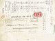 M-Facture Journal De Huy - Obli Huy 1D Hoei Le 7-IV-1911 Par Burdinne Vers Héron Sur 74x2 - Druck & Papierwaren