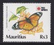 MAURITIUS 1991 FARFALLE - Mauritius (1968-...)