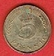 GERMANY  #  5 PFENNIG FROM 1988 - 5 Pfennig