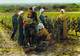 Folklore > Costumes Le Pays Tourangeau Groupe Folklorique LA LIGOUERE DE TOURAINE A L'heure Des Vendanges (vignes Vin) - Costumes