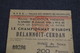 Original Ticket R.F.B.B. 1948,Dalannoit - Cerdan ,championnat D'Europe Palais De Sports à Bruxelles - Autres & Non Classés