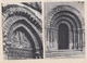 9AL6 ALNAY DE SAINTONGE EGLISE ROMANE TYMPAN PORTAIL Lot De 2 Cartes   2SCANS - Aulnay