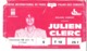 Julien Clerc Au Palais Des Congrès Paris 1978 - Volkswagen Polo - Tickets - Entradas