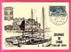 TOULON 1964 CARTE POSTAL FORT ST LOUIS 1° JOUR JOURNEE DU TIMBRE VIGNETTE  CLUB PHILATELIQUE TOULONNAIS  ERINNOPHILIE - Esposizioni Filateliche