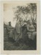 Fontainebleau . Trois Soldats à La Tour Denecourt . Avril 1919 . Riocreux . - Krieg, Militär