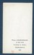 °°° Santino N. 655 - Paul Cannizzaro 1956 °°° - Religione & Esoterismo