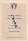 MENU - MILITARIA - AVIATION - ESCADRILLE FRANCAISE - Graduation 10e Détachement D'élèves Pilotes - TURNER FIELD 1944 - Menus