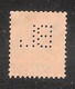 Perfin/perforé/lochung Switzerland No YT141/141a 1914 William Tell BL  Basler Lebensversicherungs-Gesellschaft Basel - Perforés