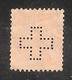 Perfin/perforé/lochung Switzerland No YT141/141a 1914 William Tell Jacky Summerer & Cie + Jacky, Maeder & Co - Gezähnt (perforiert)