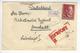 POLSKA GENERALGOUVERNEMENT AMBULANT BAHNPOST LUBLIN - ? + PIOTROWICE + CENSURE CENSOR POUR ARNSTADT /FREE SHIPPING R - General Government