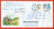Russia 1997.Registered Envelope Passed Mail. - Schmetterlinge