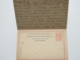 1900 , 5/5 Kr. Doppelganzsache , Verschickt Aus Wien Nach Shanghai (China) , Sehr Selten - Briefe U. Dokumente