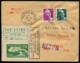 FRANCE - FESTIVAL DU FILM/CANNES 22/9/46 - Vignette Et C.S Par Avion Pour OSLO - TB - 1927-1959 Lettres & Documents