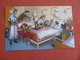 Dressed Cats-In Bed With A Nurse    Ref 3139 - Cats