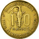 Monnaie, West African States, 10 Francs, 1981, Paris, TB+, Aluminum-Bronze - Côte-d'Ivoire