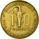 Monnaie, West African States, 10 Francs, 1981, Paris, TB+, Aluminum-Bronze - Ivory Coast