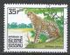 Guinea-Bissau 1984. Scott #566 (U) Carnivorous Animals, Panthera Pardus, Panther * - Guinea-Bissau