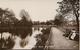 Photo Postcard, Isaak Walton Walk, Stafford, River, Houses, People. - Stoke-on-Trent