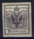 Austria Mi 2 Y MH/* Flz/ Charniere  Type III - Ungebraucht