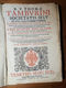 TOMMASO TAMBURINI: EXPLICATIO DECALOGI 1692 VENEZIA APUD N. PEZZANA PAG. 525 + 320 + 6 INDEX - Libri Vecchi E Da Collezione