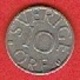 SWEDEN #  10 ØRE  FROM 1980 - Suède