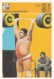 VASILIJ ALEKSEJEV,SVIJET SPORTA WEIGHTLIFTING CARD - Weightlifting